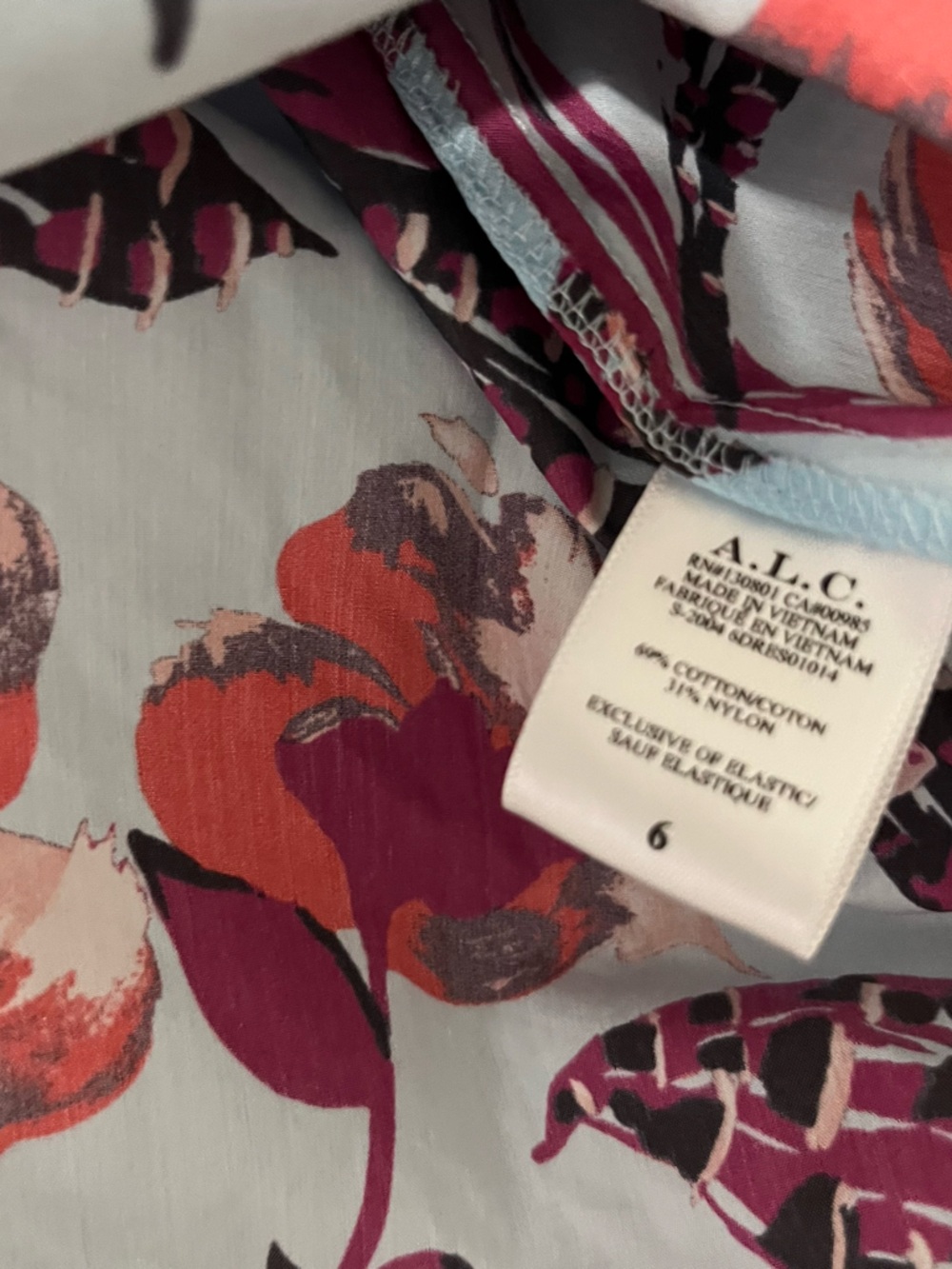 A.L.C Emilia printed dress - Picture 6 of 6